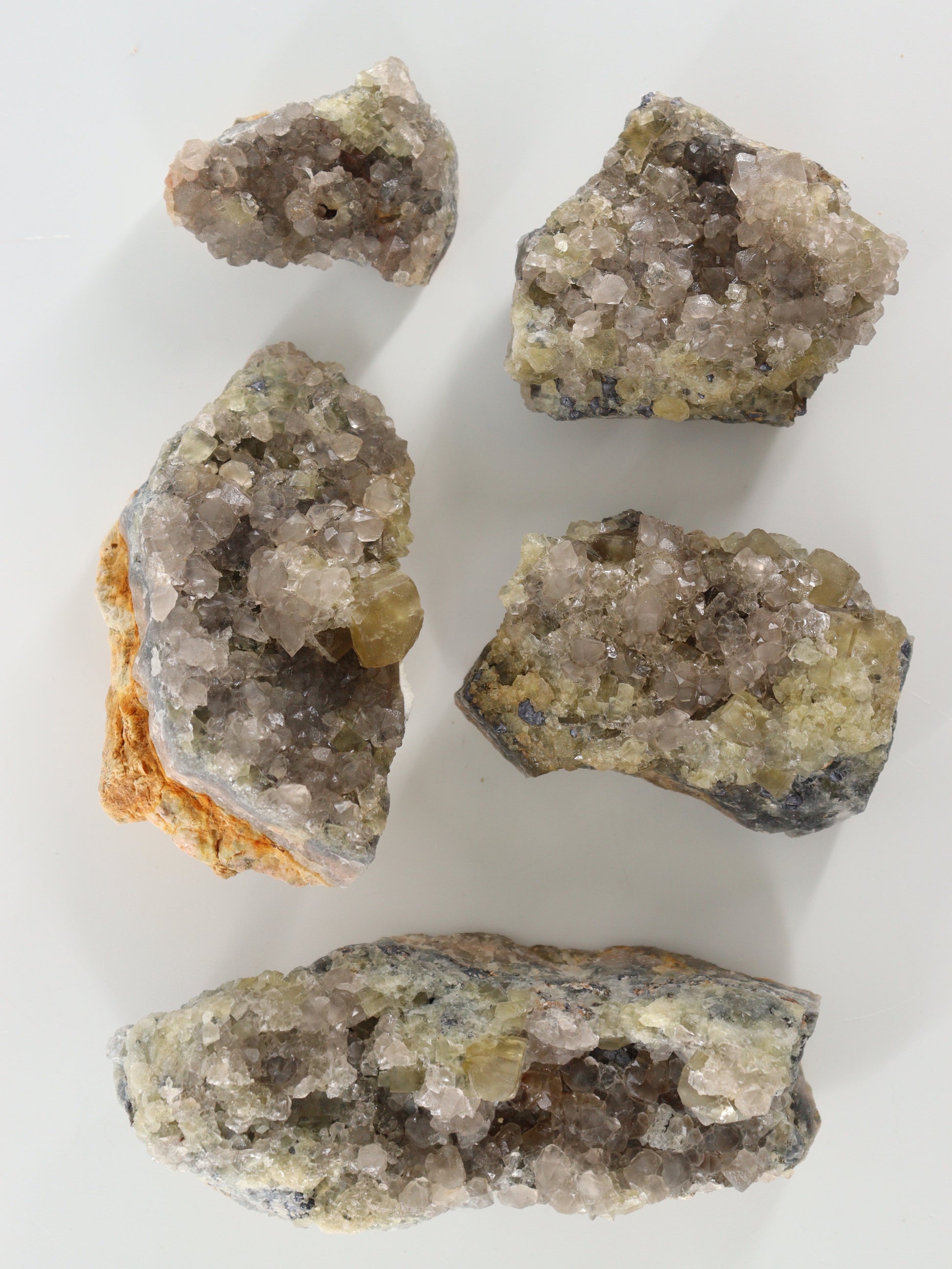 Mixed Moroccan Minerals Set of 5 - Expert Wholesale and Supplier of Wholesale Crystals & Bulk Gemstones, ["close_50","Morocco"]