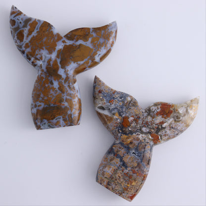 Brecciated Jasper Mermaid Tails Set of 6 - Expert Wholesale and Supplier of Wholesale Crystals & Bulk Gemstones, ["Brecciated Jasper","Indonesia","Mermaid Tail"]