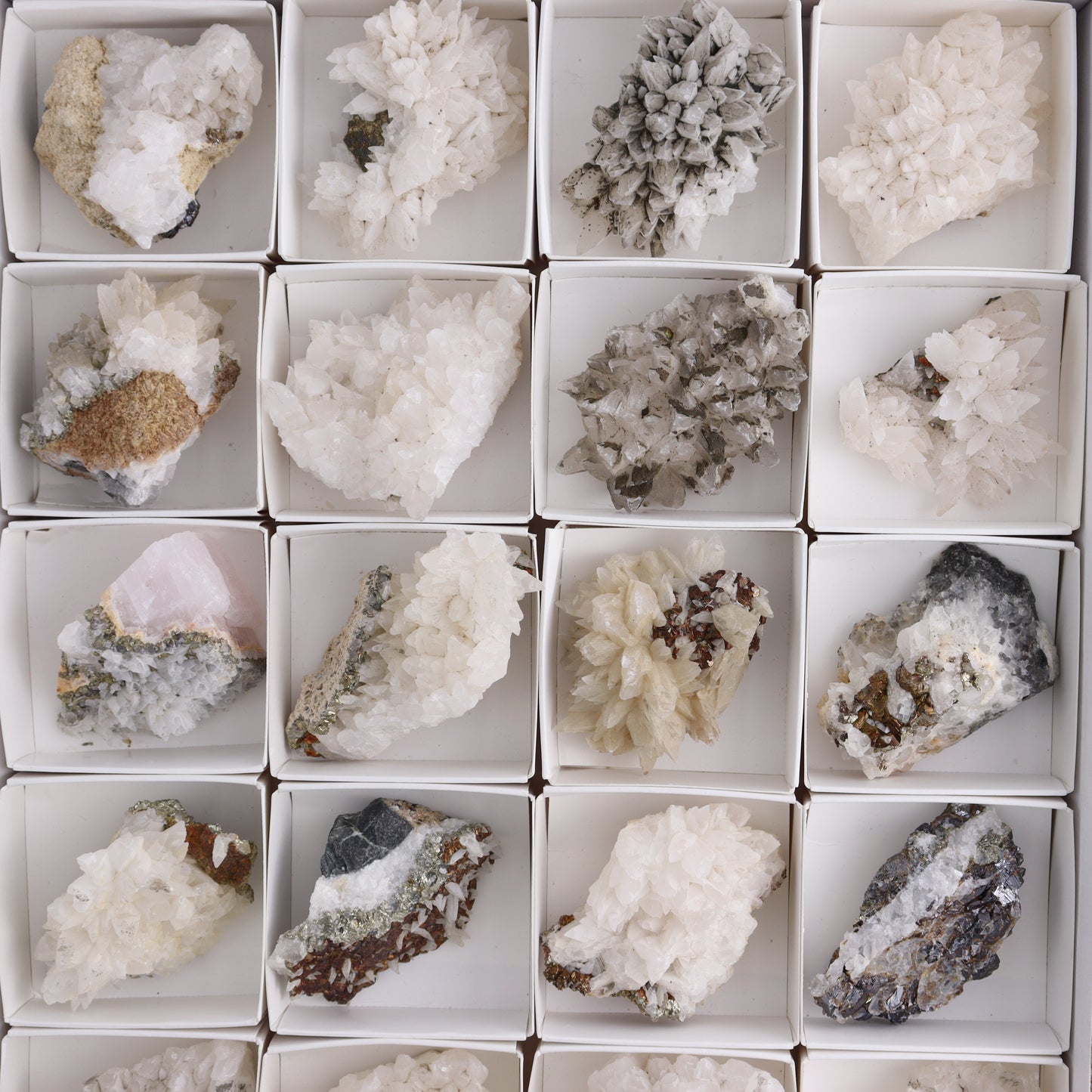 UV Reactive Calcite Flat Set of 24 - Expert Wholesale and Supplier of Wholesale Crystals & Bulk Gemstones, ["Calcite","Freeform","Freeforms","Mexico"]