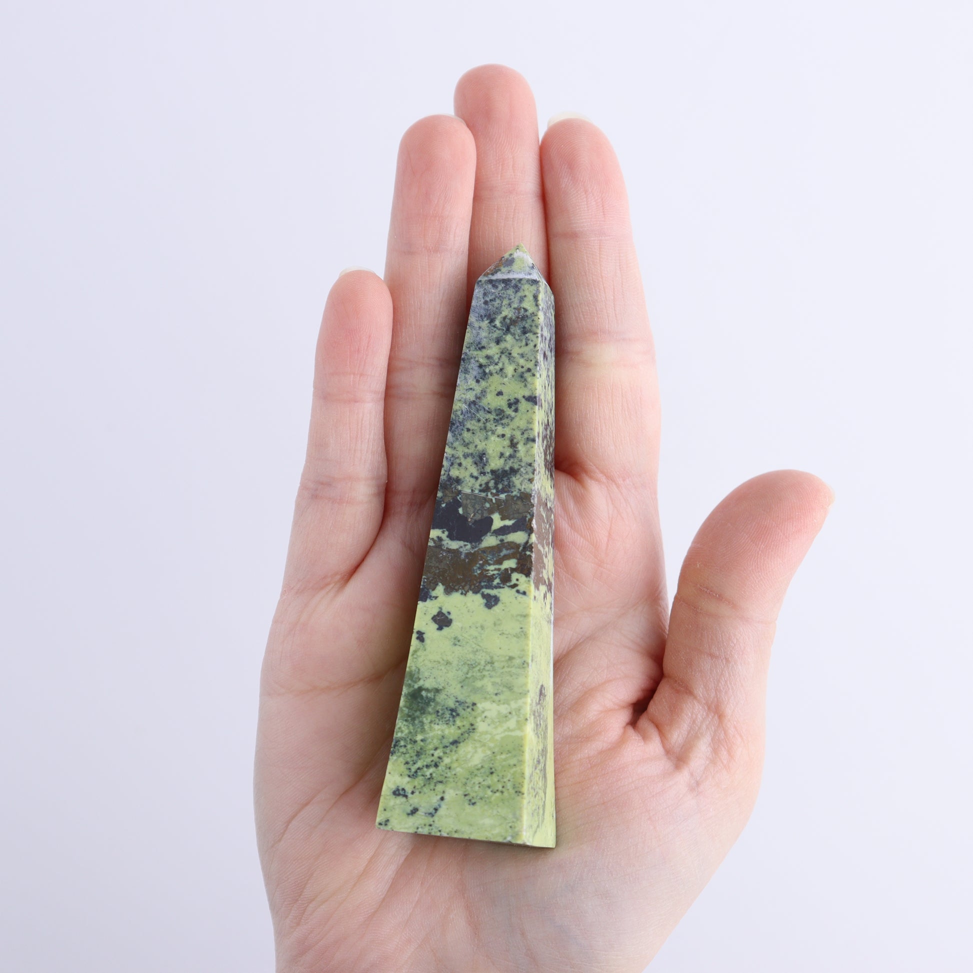 Serpentine Obelisk Set of 23 - Expert Wholesale and Supplier of Wholesale Crystals & Bulk Gemstones, ["Obelisk","Peru","serpentine"]
