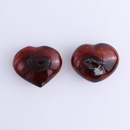 Carnelian Hearts Set of 8 - Expert Wholesale and Supplier of Wholesale Crystals & Bulk Gemstones, ["carnelian","Hearts","Madagascar"]