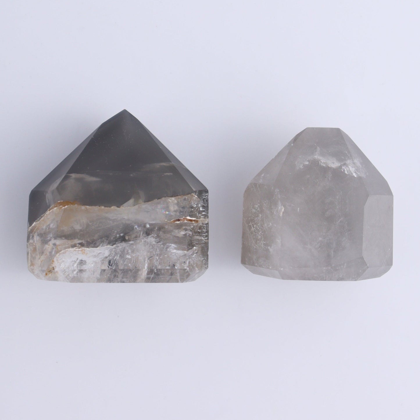 Garden Quartz Towers Set of 5 - Expert Wholesale and Supplier of Wholesale Crystals & Bulk Gemstones, ["Brazil","Garden Quartz","Quartz","Towers"]