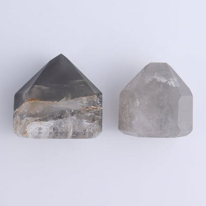 Garden Quartz Towers Set of 5 - Expert Wholesale and Supplier of Wholesale Crystals & Bulk Gemstones, ["Brazil","Garden Quartz","Quartz","Towers"]