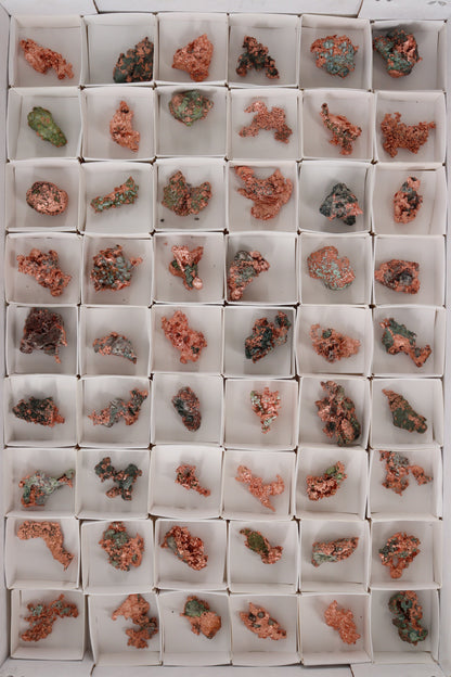 Native Copper 54pc Flat from Michigan - Expert Wholesale and Supplier of Wholesale Crystals & Bulk Gemstones, []