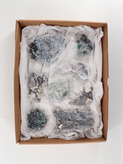 Amethyst Flower Set of 8 - Expert Wholesale and Supplier of Wholesale Crystals & Bulk Gemstones, []