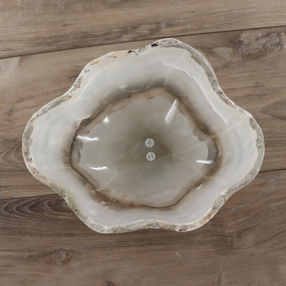Mexican Onyx/Calcite Bowl 12"