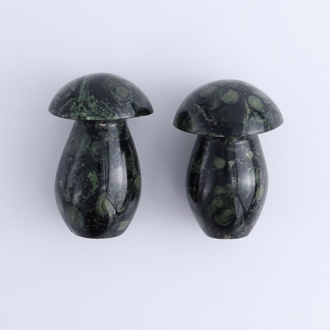 Kambaba Jasper Mushrooms Set of 7