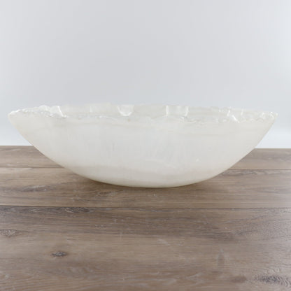 Mexican Onyx/Calcite Bowl 17"