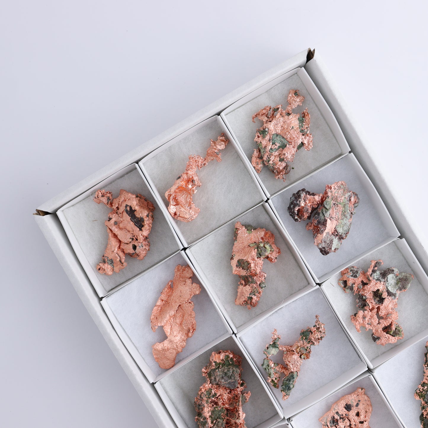 Copper Flat of 12 - Expert Wholesale and Supplier of Wholesale Crystals & Bulk Gemstones, ["copper","Freeforms","United States"]