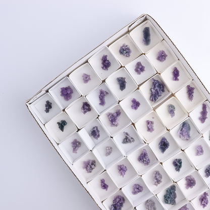 Grape Agate Cluster Set of 54 - Expert Wholesale and Supplier of Wholesale Crystals & Bulk Gemstones, ["Clusters","Grape agate","Indonesia"]