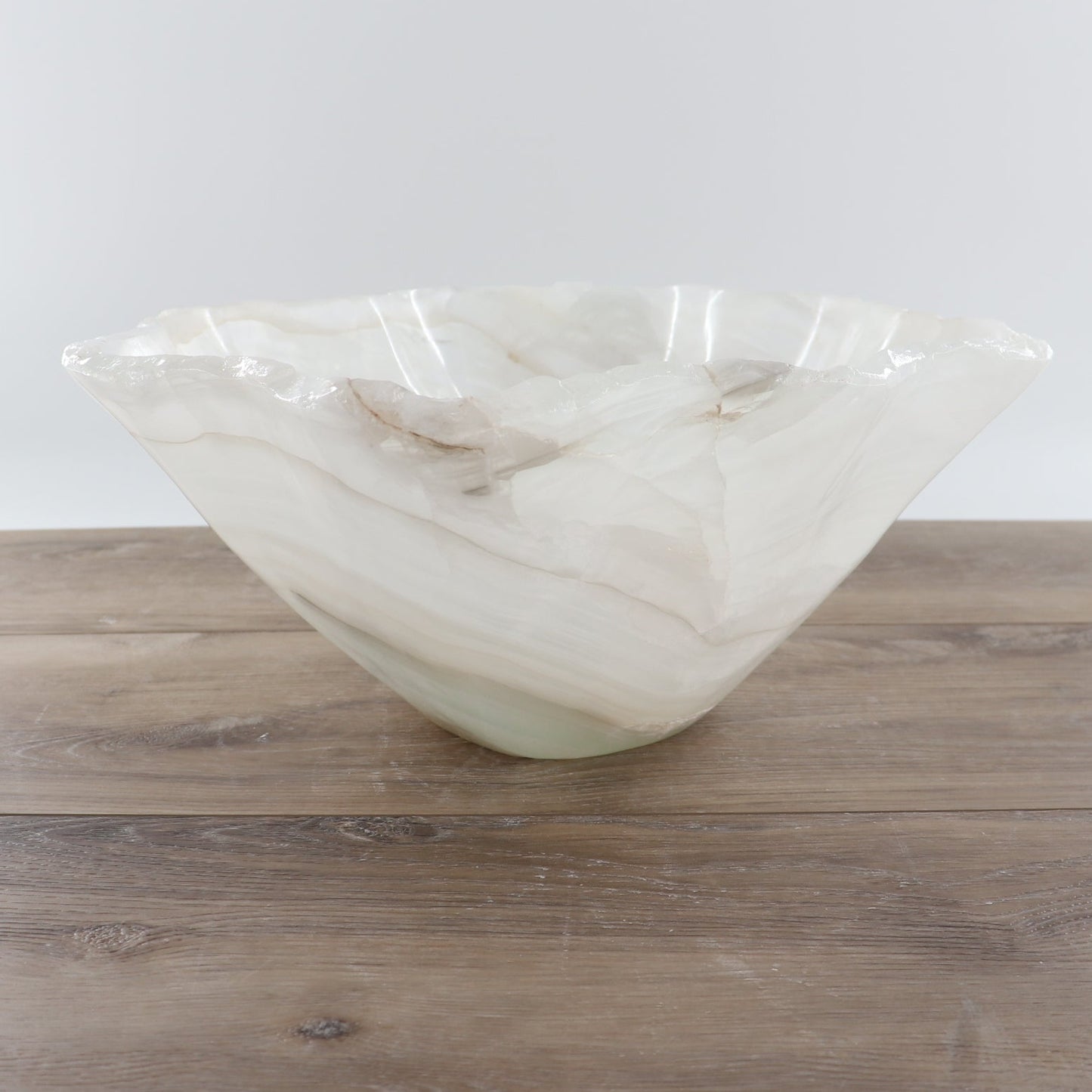 Mexican Onyx/Calcite Bowl 15"