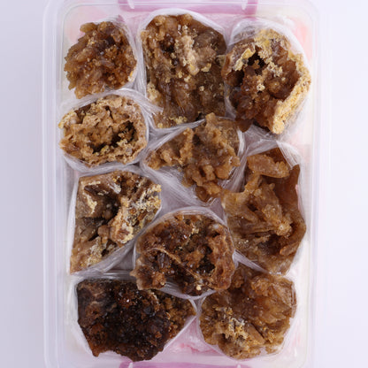 Quartz Citrine from Morocco Flat - Expert Wholesale and Supplier of Wholesale Crystals & Bulk Gemstones, ["Citrine","Clusters","Flats","Morocco","Quartz"]
