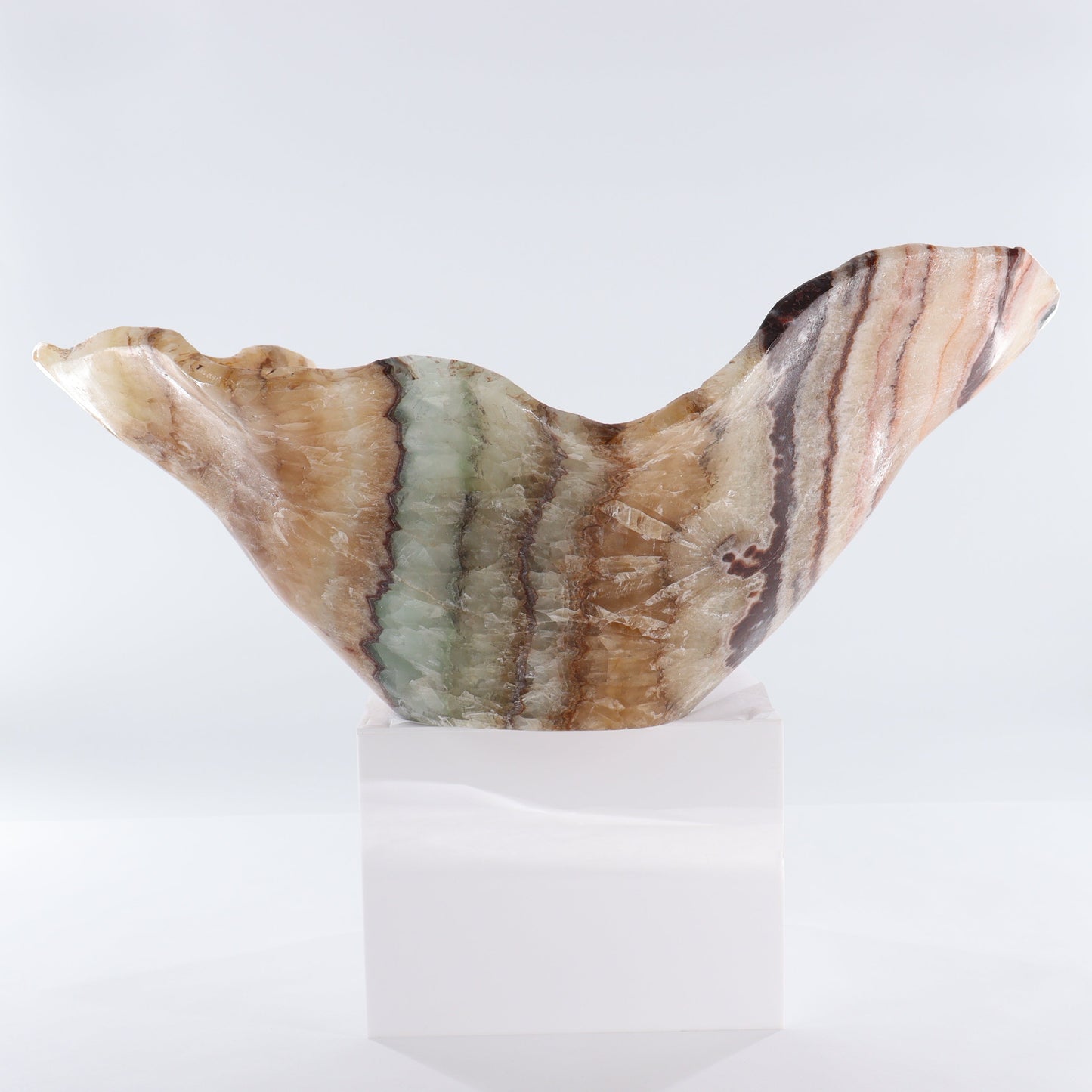 Mexican Onyx/Calcite Bowl - Expert Wholesale and Supplier of Wholesale Crystals & Bulk Gemstones, ["Bowls","Calcite","Mexico","onyx"]