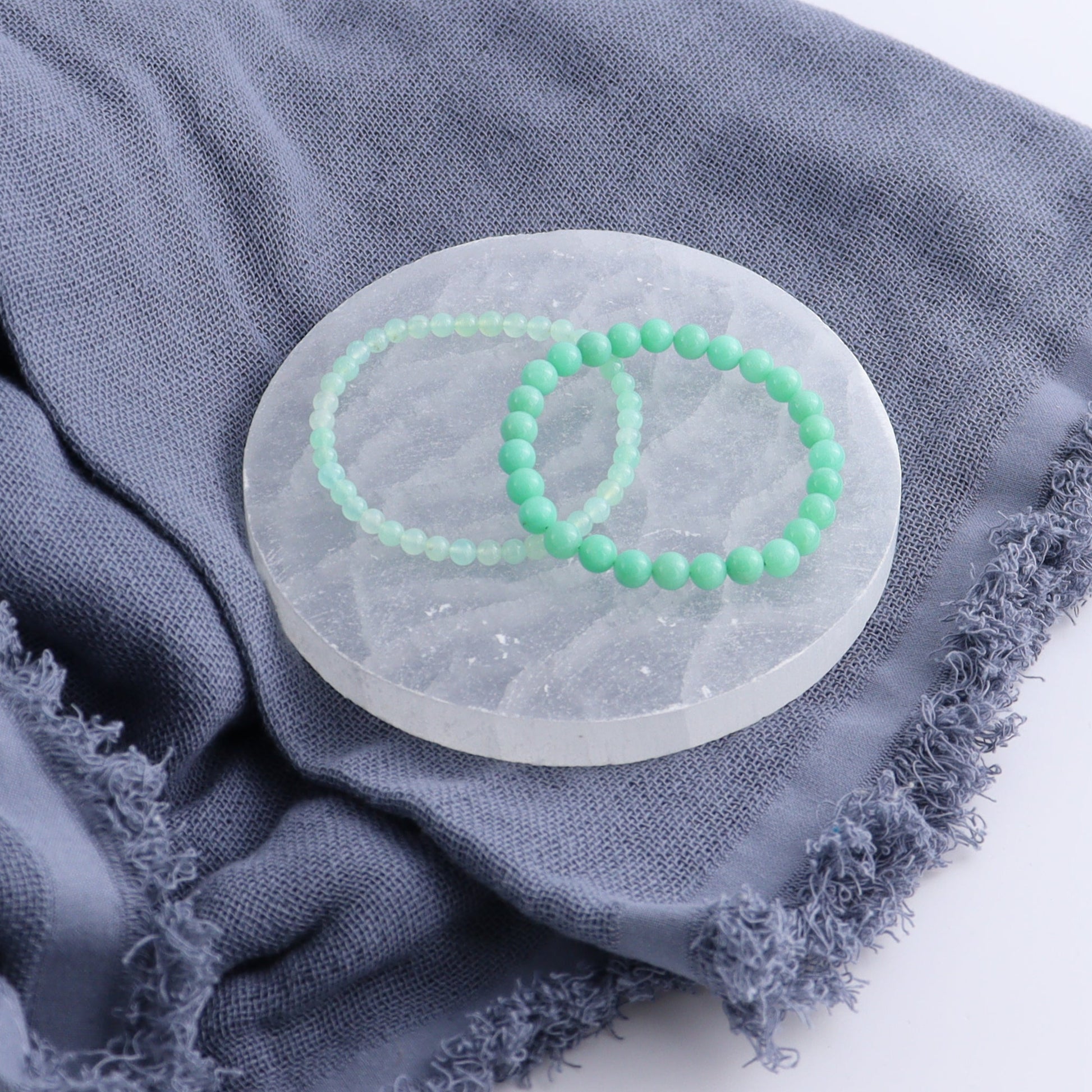 One Chrysoprase Bracelet - Expert Wholesale and Supplier of Wholesale Crystals & Bulk Gemstones, ["Bracelet","bracelets","Chrysoprase"]