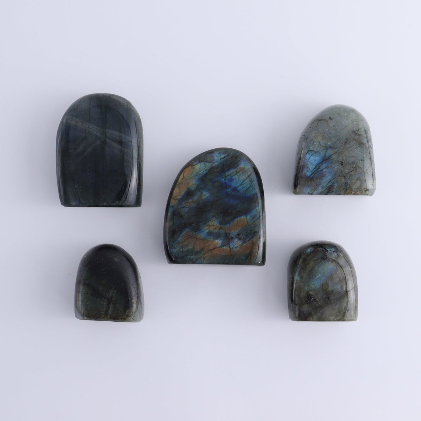 Labradorite Freeform Set of 10 - Expert Wholesale and Supplier of Wholesale Crystals & Bulk Gemstones, ["Freeforms","Labradorite","Madagascar"]