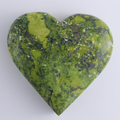 Serpentine with Pyrite Hearts Set of 3 - Expert Wholesale and Supplier of Wholesale Crystals & Bulk Gemstones, ["Hearts","Peru","serpentine"]