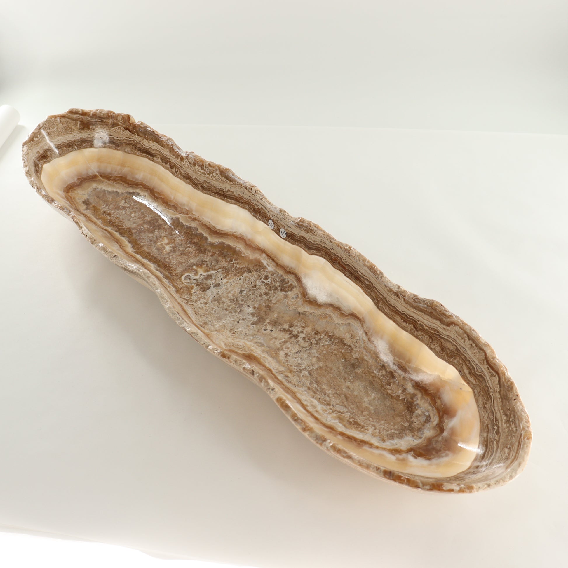 Onyx Canoe Bowl - Expert Wholesale and Supplier of Wholesale Crystals & Bulk Gemstones, ["Bowls","canoe","Mexico","onyx"]