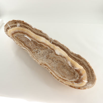 Onyx Canoe Bowl - Expert Wholesale and Supplier of Wholesale Crystals & Bulk Gemstones, ["Bowls","canoe","Mexico","onyx"]