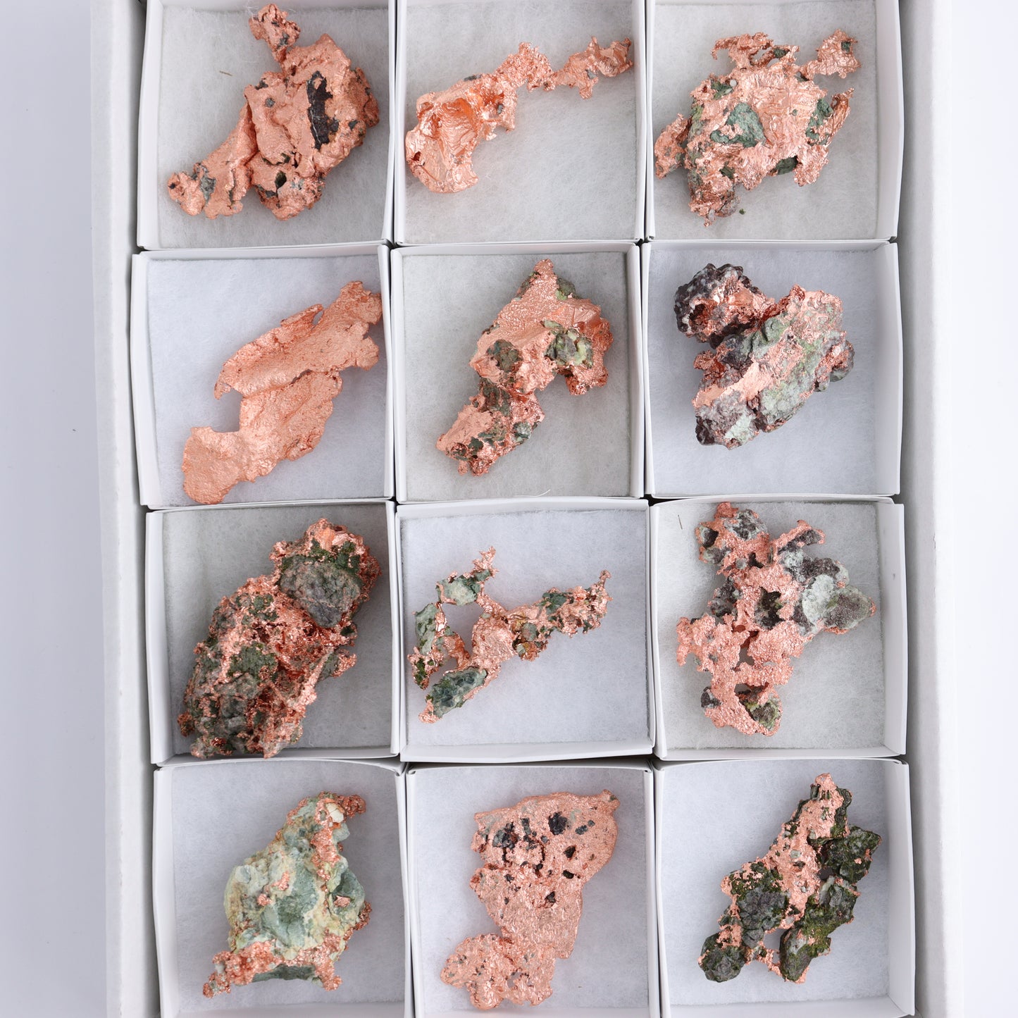 Copper Flat of 12 - Expert Wholesale and Supplier of Wholesale Crystals & Bulk Gemstones, ["copper","Freeforms","United States"]