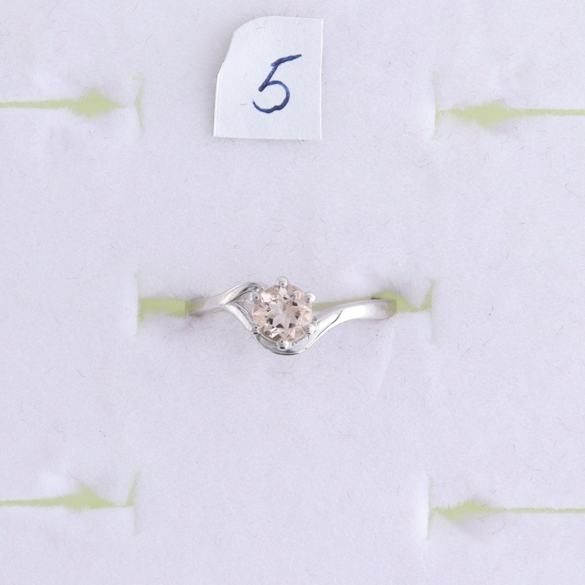 One Morganite Ring - Expert Wholesale and Supplier of Wholesale Crystals & Bulk Gemstones, ["India","Morganite","Ring","sterling silver"]