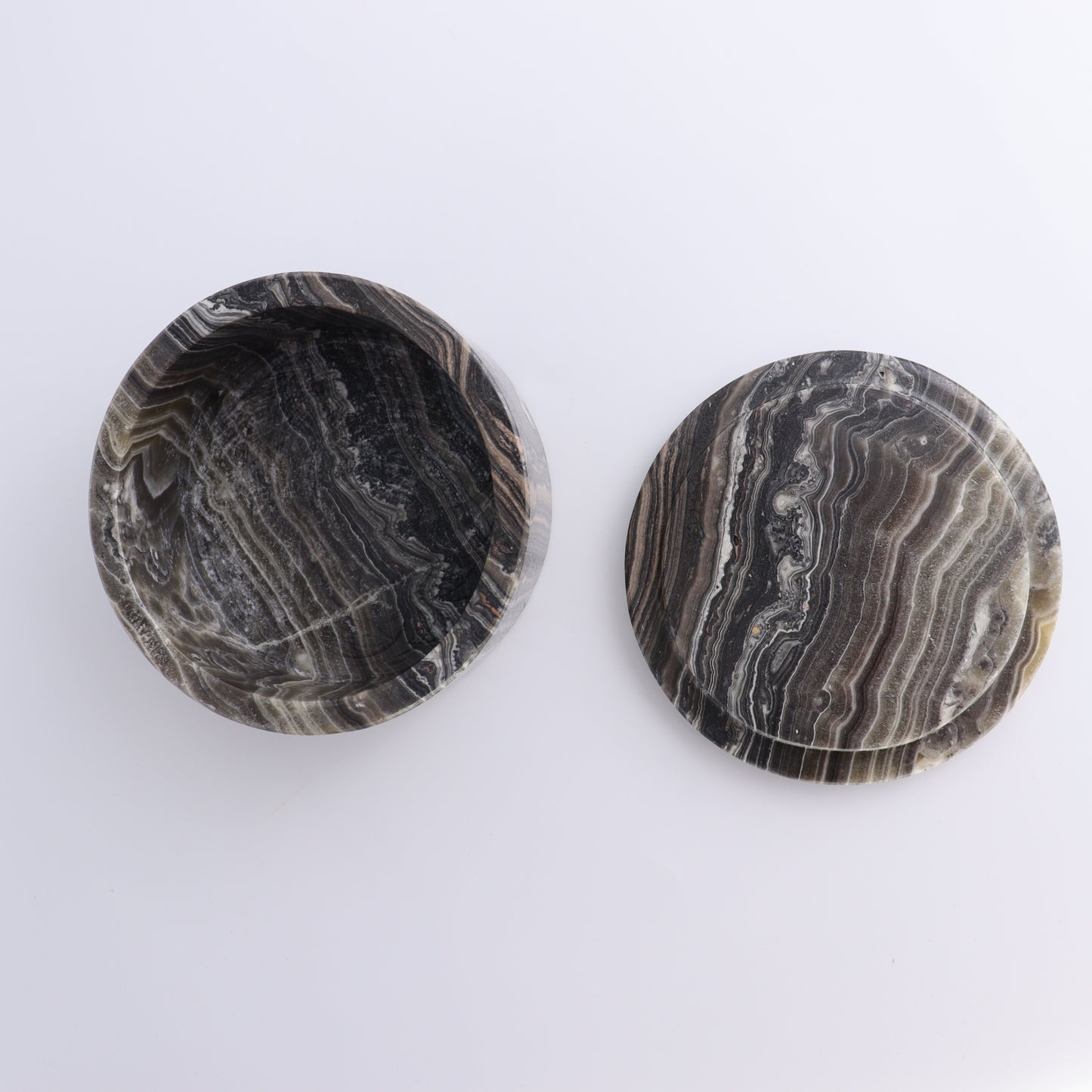 Onyx Basket Set of 2 - Expert Wholesale and Supplier of Wholesale Crystals & Bulk Gemstones, ["Baskets","Mexico","onyx"]