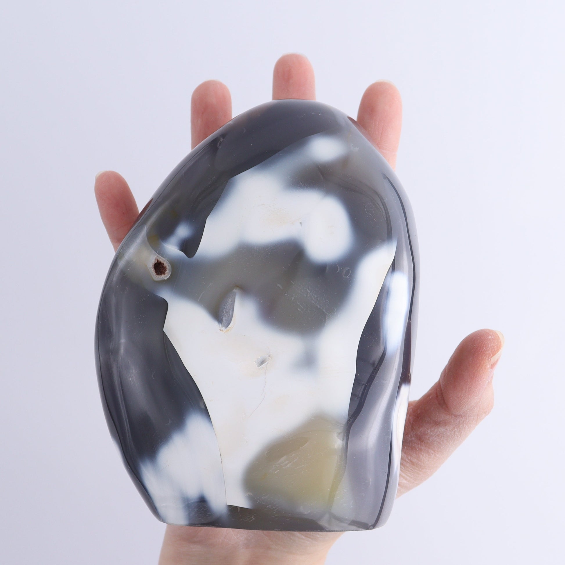 Orca Agate Freeform Set of 4 - Expert Wholesale and Supplier of Wholesale Crystals & Bulk Gemstones, ["close_50","Freeforms","Madagascar","Orca Agate"]
