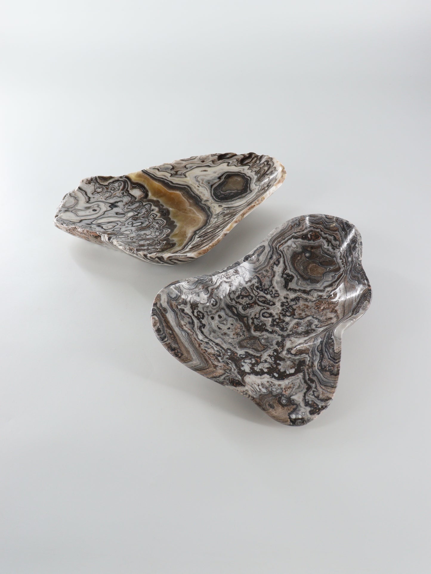 Zebra Onyx Bowls Set of 2 - Expert Wholesale and Supplier of Wholesale Crystals & Bulk Gemstones, []