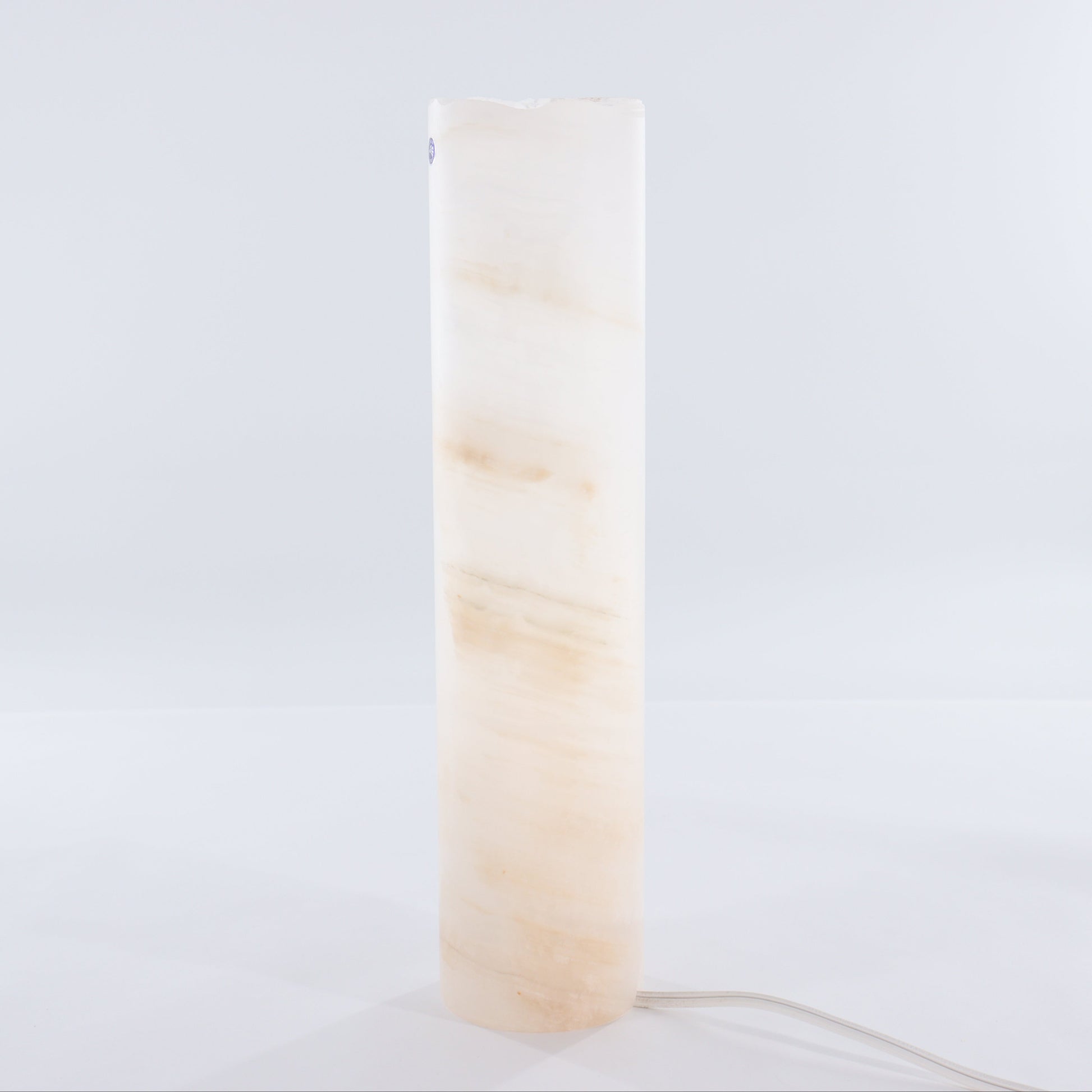 One White Rough Onyx Lamp Blind - Expert Wholesale and Supplier of Wholesale Crystals & Bulk Gemstones, ["Lamps","Mexico","onyx"]