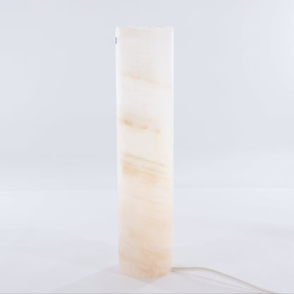 One White Rough Onyx Lamp Blind - Expert Wholesale and Supplier of Wholesale Crystals & Bulk Gemstones, ["Lamps","Mexico","onyx"]