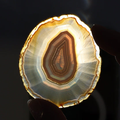 Iris Agate Slices Set of 9 - Expert Wholesale and Supplier of Wholesale Crystals & Bulk Gemstones, ["Agate","Iris Agate","Slices and Slabs"]