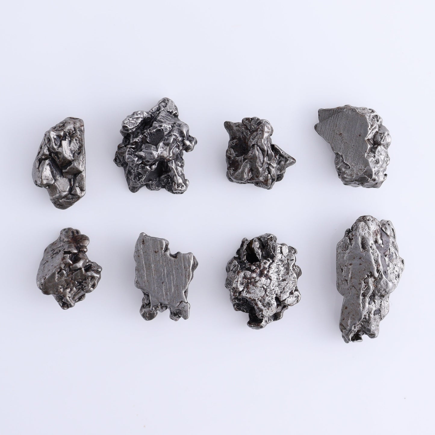 Campos del Cielo Meteorites Set of 8 - Expert Wholesale and Supplier of Wholesale Crystals & Bulk Gemstones, ["Campos del Cielo Meteorites","Meteorite","Rough","Roughs"]
