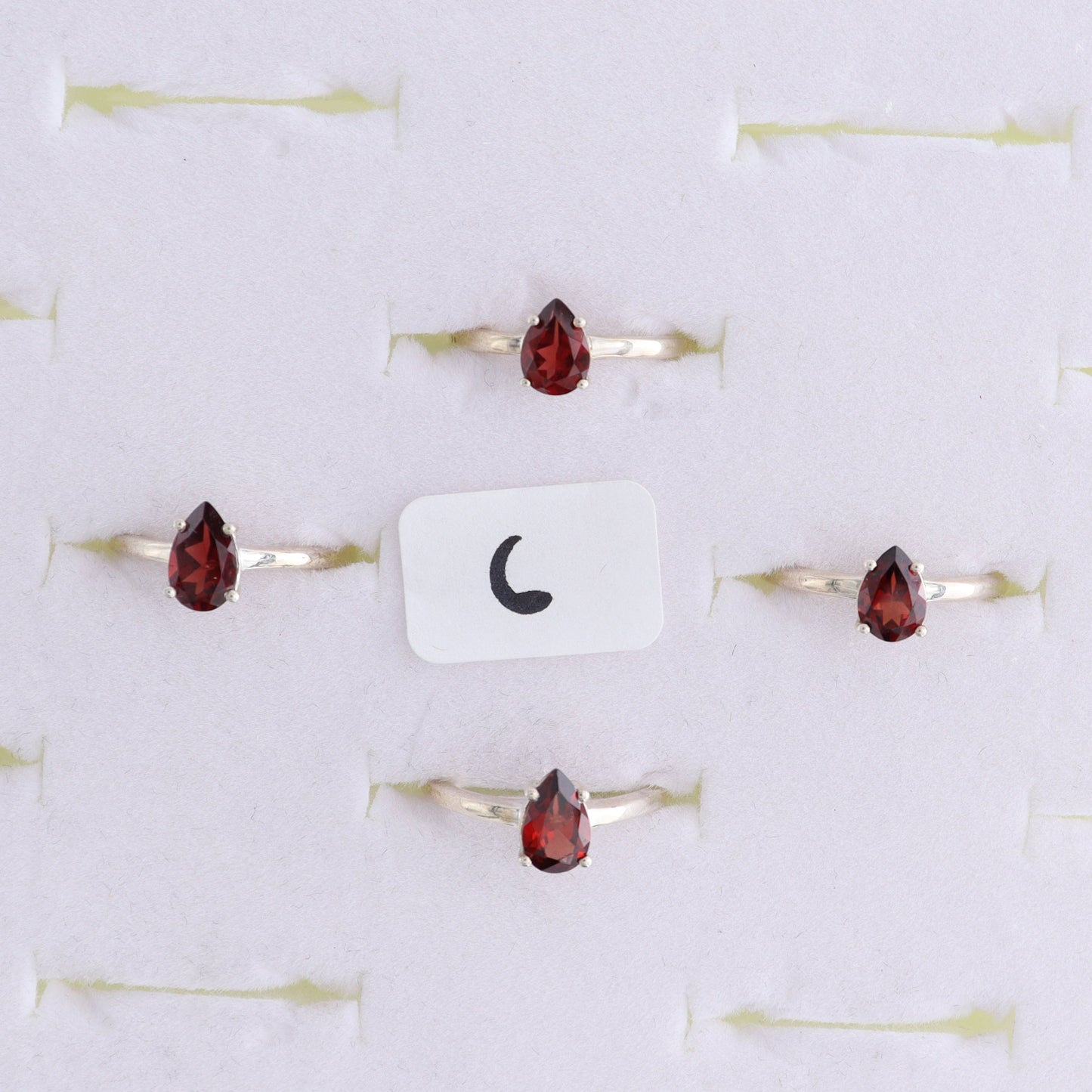 One Garnet Ring - Expert Wholesale and Supplier of Wholesale Crystals & Bulk Gemstones, ["Garnet","India","Ring","sterling silver"]