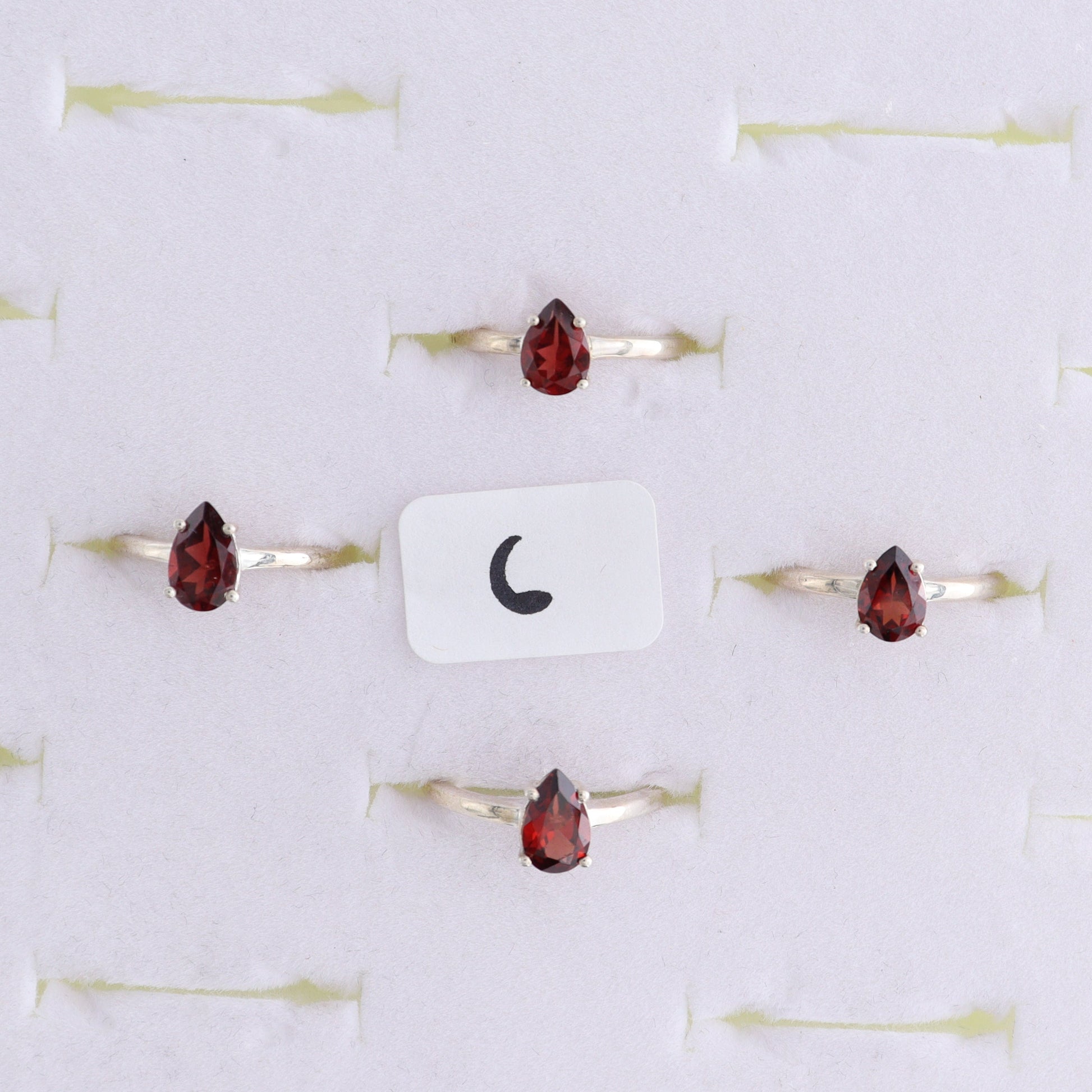 One Garnet Ring - Expert Wholesale and Supplier of Wholesale Crystals & Bulk Gemstones, ["Garnet","India","Ring","sterling silver"]