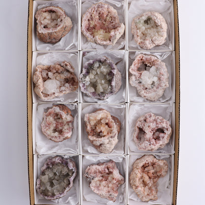 Pink Amethyst Set of 12 - Expert Wholesale and Supplier of Wholesale Crystals & Bulk Gemstones, ["Amethyst","Pink Amethyst"]