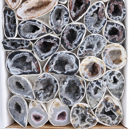 Agate Geodes Flat - Expert Wholesale and Supplier of Wholesale Crystals & Bulk Gemstones, ["Agate","Geodes"]