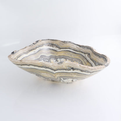Mexican Onyx/Calcite Bowl 13"
