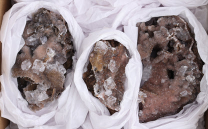 Calcite Clusters from Santa Eulalia Flats - Expert Wholesale and Supplier of Wholesale Crystals & Bulk Gemstones, []