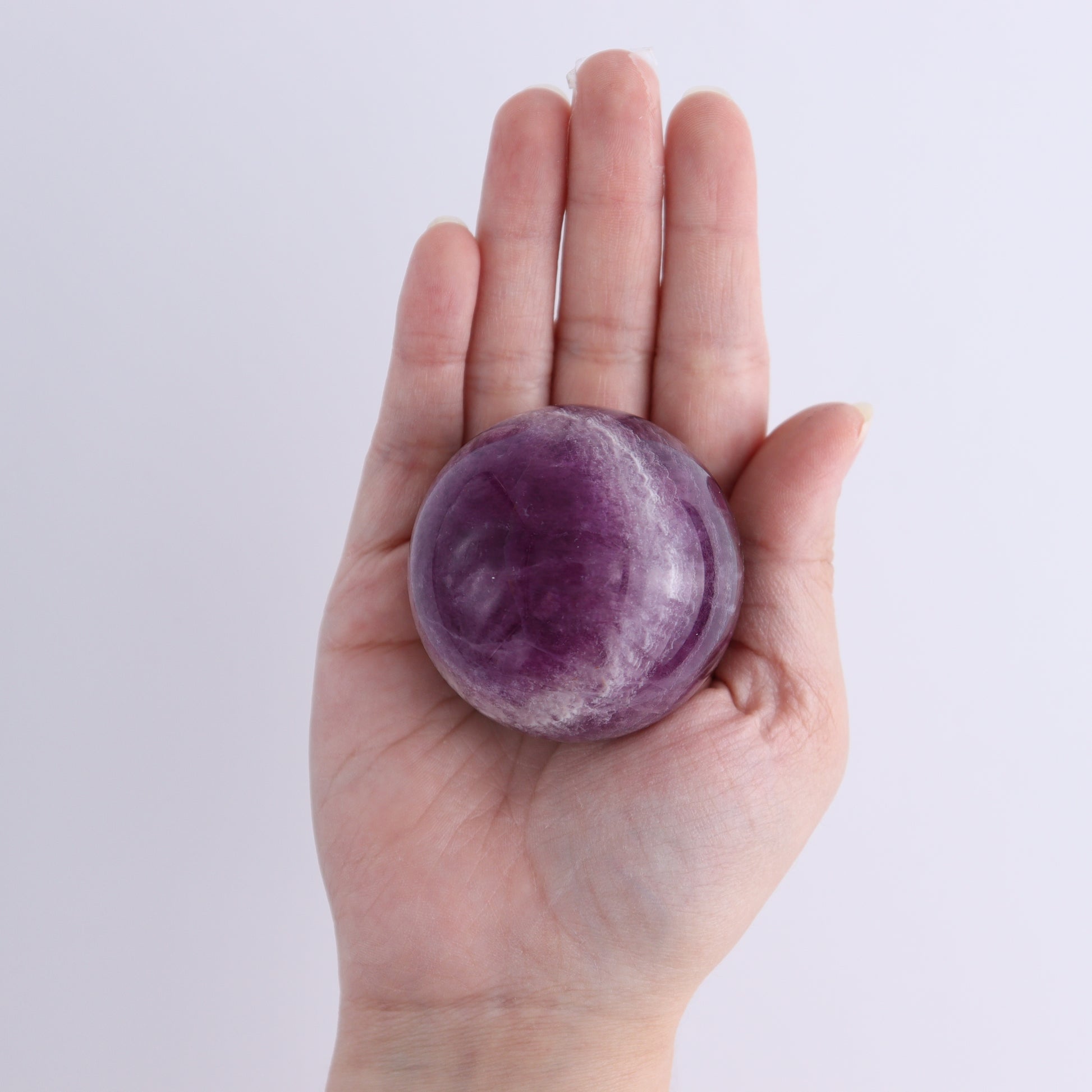 Purple Fluorite Spheres Set of 9 - Expert Wholesale and Supplier of Wholesale Crystals & Bulk Gemstones, ["Fluorite","Purple Fluorite","Spheres"]