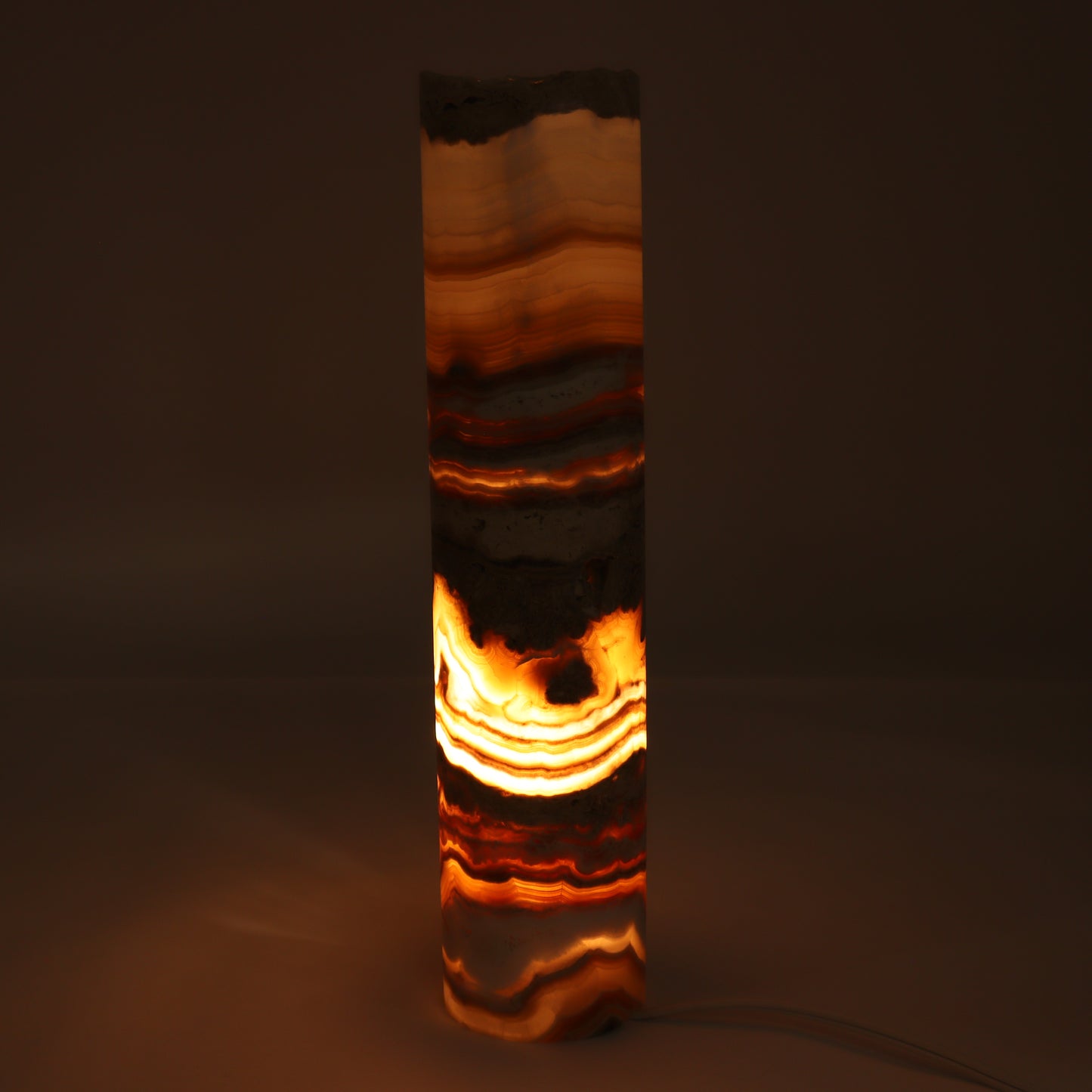 One Honey Rough Onyx Lamp Blind - Expert Wholesale and Supplier of Wholesale Crystals & Bulk Gemstones, ["Lamps","Mexico","onyx"]