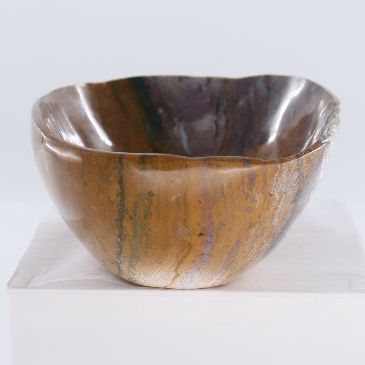 Ocean Jasper Bowl - Expert Wholesale and Supplier of Wholesale Crystals & Bulk Gemstones, ["Bowls","Ocean Jasper"]