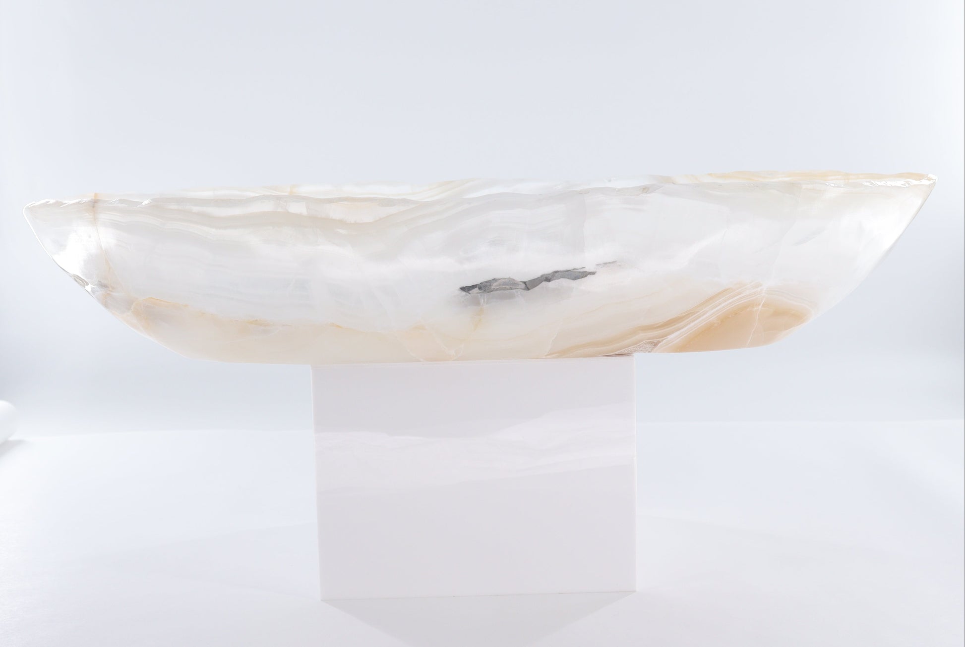 Onyx Canoe Bowl - Expert Wholesale and Supplier of Wholesale Crystals & Bulk Gemstones, ["Bowls","canoe","Mexico","onyx"]