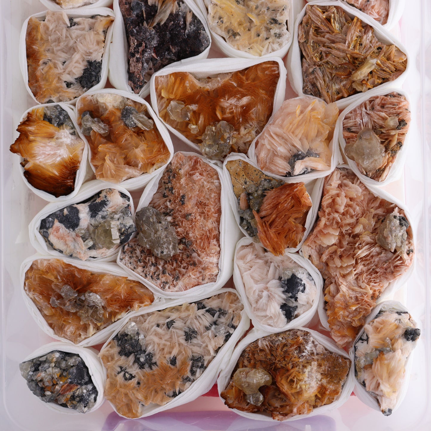 Cerussite Barite from Morocco Flat - Expert Wholesale and Supplier of Wholesale Crystals & Bulk Gemstones, ["Cerussite Barite","Flats","Morocco"]
