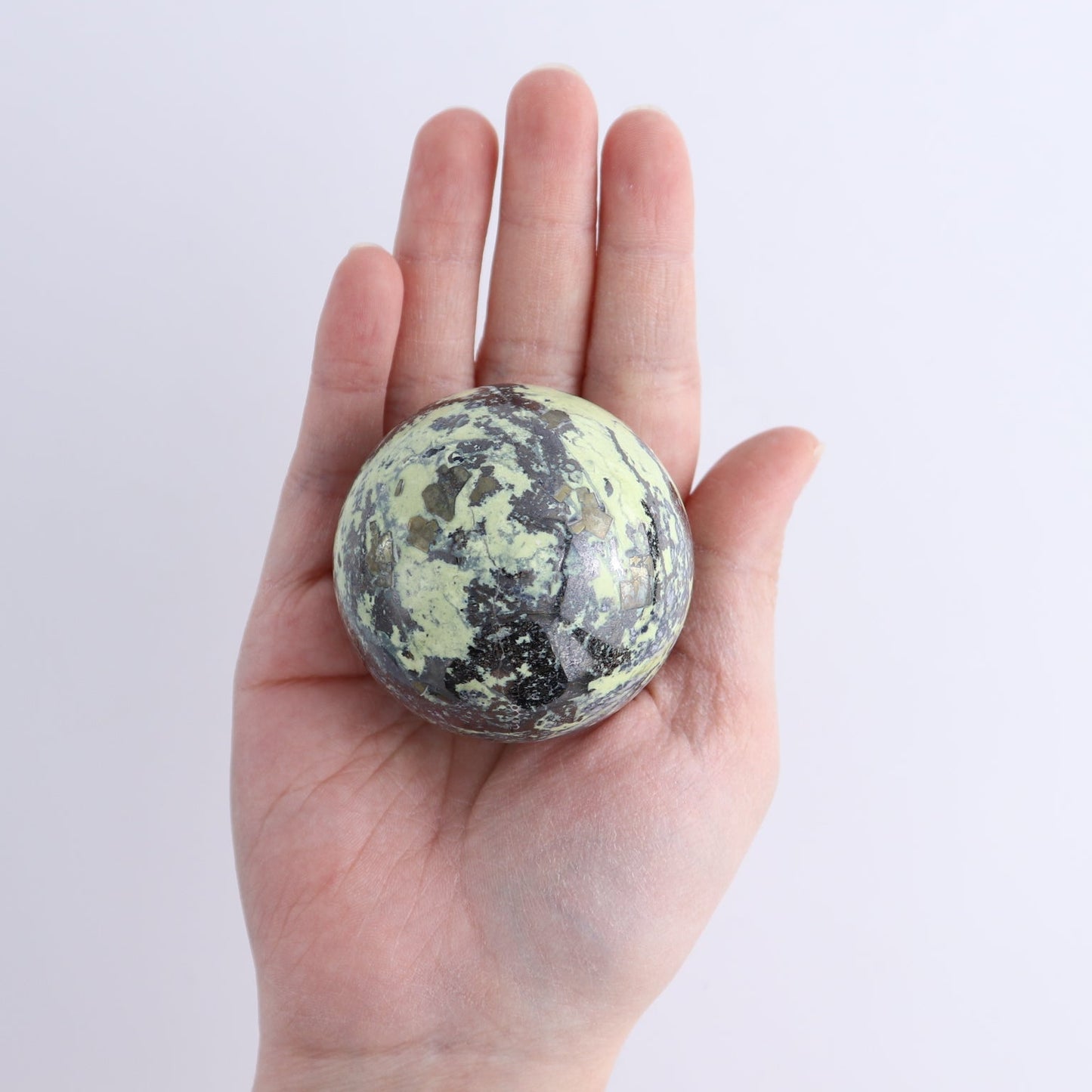 Serpentine Spheres Set of 5