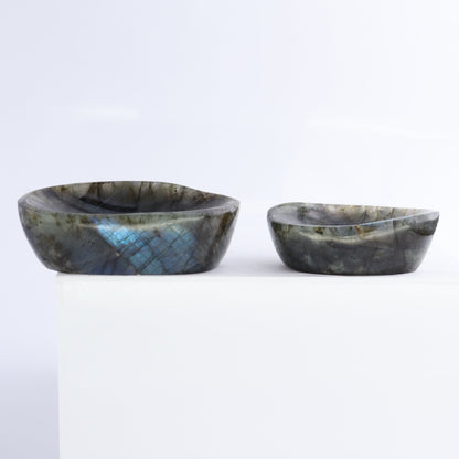 Labradorite Bowls Set of 10 - Expert Wholesale and Supplier of Wholesale Crystals & Bulk Gemstones, ["Bowls","Labradorite","Madagascar"]
