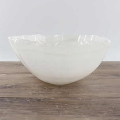 Mexican Onyx/Calcite Bowl 17"