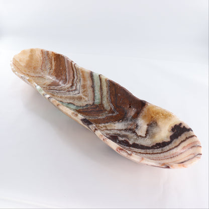Onyx Canoe Bowl - Expert Wholesale and Supplier of Wholesale Crystals & Bulk Gemstones, ["Bowls","canoe","Mexico","onyx"]