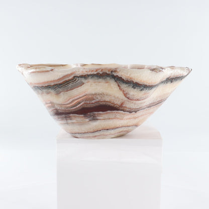 Mexican Onyx/Calcite Bowl 15"