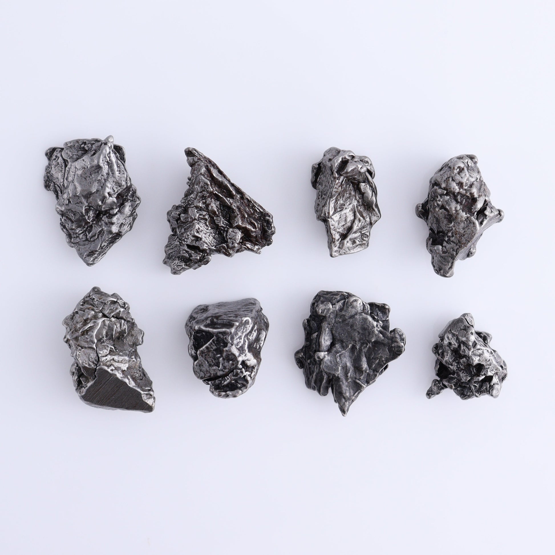Campos del Cielo Meteorites Set of 8 - Expert Wholesale and Supplier of Wholesale Crystals & Bulk Gemstones, ["Meteorite","Rough","Roughs"]