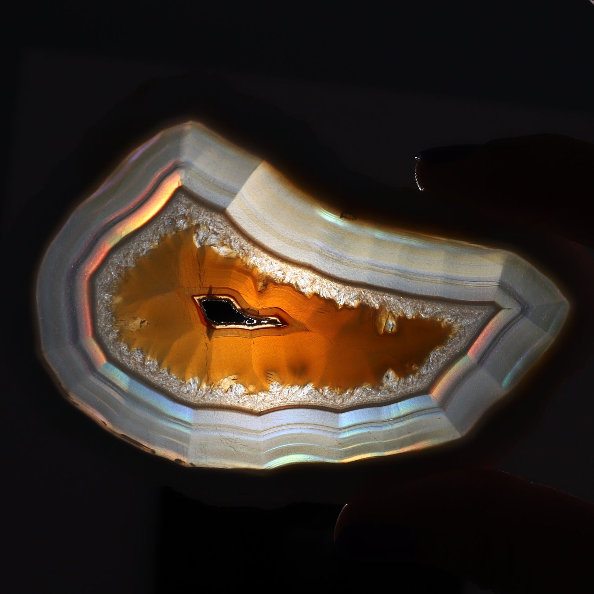 Iris Agate Slices Set of 6 - Expert Wholesale and Supplier of Wholesale Crystals & Bulk Gemstones, ["Agate","Iris Agate","Slices and Slabs"]