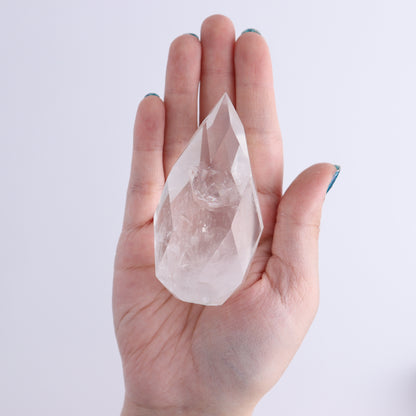 Imperfect Clear Quartz Face Polished Set of 6 - Expert Wholesale and Supplier of Wholesale Crystals & Bulk Gemstones, ["Brazil","Clear Quartz","Face Polished","Quartz"]